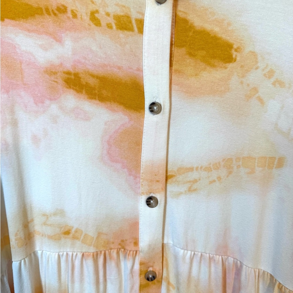 NWT New Directions BEAUTIFUL BUTTON FRONT TOP   PLUS: 2X    #CL - Picture 5 of 8